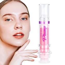 Aufpolsterndes Lippenöl, Feuchtigkeitsspendendes Glow-Lippenöl, Langanhaltender, tragbarer, getönter Lipgloss, Lip Plumping Gloss für Frauen, Geburtstagsgeschenk, trockene Lippen, nährend, Pw tools von PW TOOLS