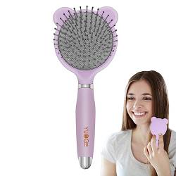 Haarbürsten für Frauen - Reisehaarbürste mit 125 Kammzähnen | Reisehaarbürste für trockenes oder strapaziertes Haar Pw tools von PW TOOLS