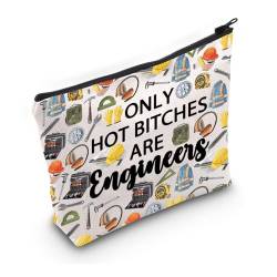 PWHAOO Kosmetiktasche "Be A Engineering", "Be A Engineering", Kosmetiktasche, Ingenieurin, Mädchen, Frau, Kosmetiktasche, Ingenieurin, Student, Abschlussgeschenk, Be A Engineers M von PWHAOO