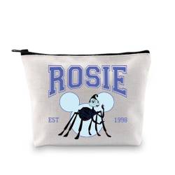 PXTIDY Bug Life Kosmetiktasche, Cartoon-Charakter, Liebhaber, Geschenk, Rosie Est 1998, mit Reißverschluss, Insektengeschenk, Geschenk für Käferliebhaber, beige, Einheitsgröße, Kosmetiktasche von PXTIDY
