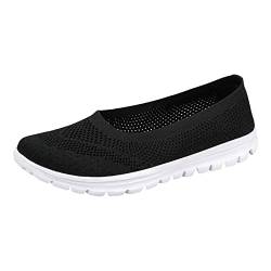 Frauen Freizeitschuhe Modische Sommer Muster Mesh Atmungsaktive Und Bequeme rutschfeste Große Schuhe Schuhe Damen Winter Gefüttert von PYUIYY