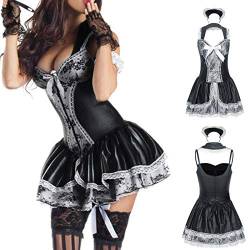 PYUIYY Kleidung Schönes Cosplay Kleid Frauen Kostüm japanische Intimität (Black, one Size) von PYUIYY