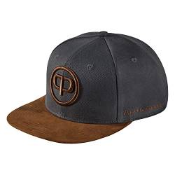 Pablo & Capone Snapback Cap - Anthracite & Suede von Pablo & Capone