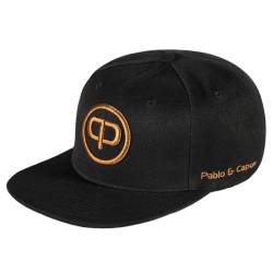 Pablo & Capone Snapback Cap - Black & Copper von Pablo & Capone