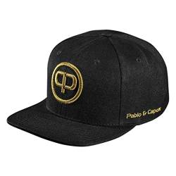 Pablo & Capone Snapback Cap - Black & Gold von Pablo & Capone