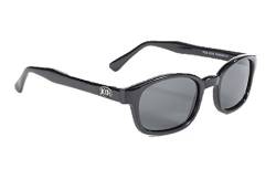 X-KD's Sonnenbrille, mit polarisierten grauen Gläsern, 20 % größer als Original-KD's, wie von Jax Teller in Sons of Anarchy getragen von Pacific Coast Sunglasses