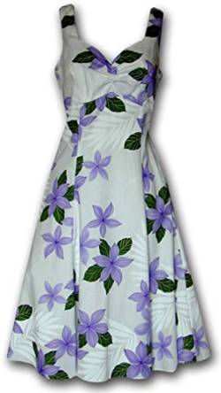 Pacific Legend Collection Plumeria Hawaiikleid – Damen Hawaiikleid – Aloha-Kleid - Violett - Medium von Pacific Legend