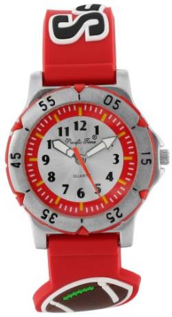 Pacific Time 21702 - Kinderuhr, Silikonarmband, Rot von Pacific Time