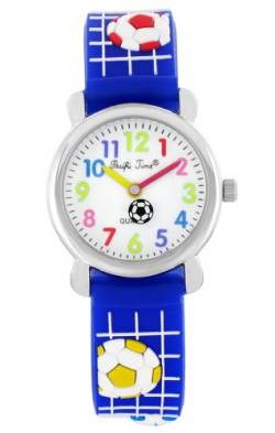 Pacific Time Kinderuhr 21869 – Silikon-Armband Blau von Pacific Time