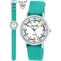 Pacific Time Quarzuhr Kinder Armbanduhr First Lernuhr Wechselarmband, Mix und Match Design - Gratis Versand von Pacific Time