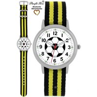 Pacific Time Quarzuhr Kinder Armbanduhr analog Mädchen Jungen Fußball Fan Sport, Wechselarmband Mix and Match - Gratis Versand von Pacific Time