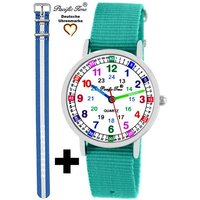 Pacific Time Quarzuhr Set Kinder Armbanduhr Lernuhr Wechselarmband, Mix und Match Design - Gratis Versand von Pacific Time