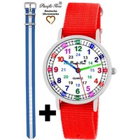 Pacific Time Quarzuhr Set Kinder Armbanduhr Lernuhr Wechselarmband, Mix und Match Design - Gratis Versand von Pacific Time