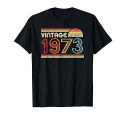 1973 Shirt. Geburtstag Jahrgang T-Shirt. Retro Vintage Tee von Pack A Punch