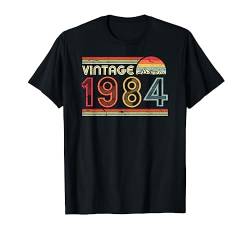 1984 Shirt. Geburtstag Jahrgang T-Shirt. Retro Vintage Tee von Pack A Punch