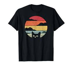 Katze Shirt. Jahrgang Cat T-Shirt. Retro Katzen T-Shirt von Pack A Punch