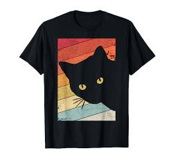 Katze Shirt. Jahrgang Cat T-Shirt. Retro Vintage von Pack A Punch