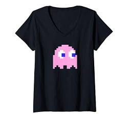 Damen PAC-MAN T-Shirt mit V-Ausschnitt von Pacman