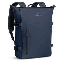 Pactastic 720 g leichter Rucksack mit Laptopfach | gepolsterter Rückenbereich & praktische Schnallen | wasserabweisender Daypack 40 x 16 x 46 cm von Pactastic