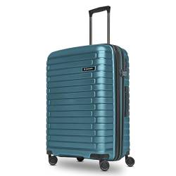 Pactastic Hartschalen Check-in Koffer | Mittelgroßer Trolley 45 x 25 x 66 cm von 67 auf 75 Liter erweiterbar | aus hochwertigem Polypropylen | 4 Doppelrollen & TSA-Schloss (Collection 04) von Pactastic