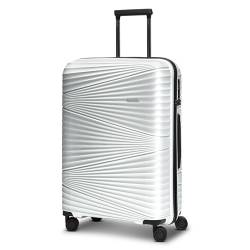 Pactastic Ultraleicht Hartschalen Check-in Koffer | Mittelgroßer Trolley 45 x 25 x 67 cm | 62 Liter | Polypropylen & TSA | nur 3,08 Kg (Collection 02) von Pactastic