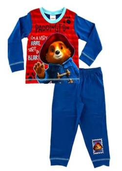 Paddington Bear Schlafanzug für Jungen, Aufschrift "I'm A Vey Rare Sort Of Bear", Alter 18 Monate bis 5 Jahre, mehrfarbig, 104 von Paddington Bear