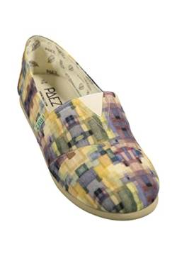 Paez Damen Classic Print Watercolour Espadrilles, Amarillo, 36 EU von Paez