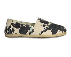 Paez Damen Print Cow Espadrilles, Schwarz, 36 EU von Paez