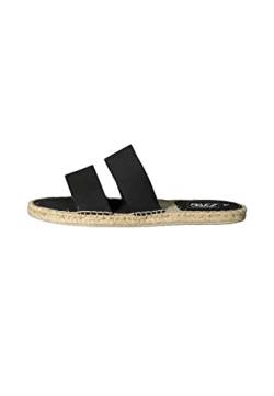 Paez Damen Sandal Straps Espadrilles, Schwarz, 42 EU von Paez