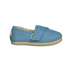 Paez Unisex Baby Panama Espadrilles, blau, 26 EU von Paez