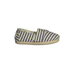 Paez Unisex Baby Surfy Lurex Espadrilles, Silber, 26 EU von Paez