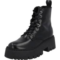 Palado Boots Damen Biak PL - Stiefeletten für Frauen - bequeme Winterschuhe mit Reißverschluss - modische Schnürstiefeletten aus feinstem Echtleder - Winterstiefel mit Blockabsatz Schwarz UK6 - EU39 von Palado