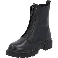 Palado Chelsea Boots Damen Nidge - modische Stiefeletten für Frauen - bequeme Winterschuhe mit Reißverschluss - elegante Winterstiefel mit Absatz Schwarz UK6 - EU39 von Palado