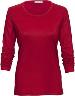 Palgero Birta LS Merino Women, XL, rot von Palgero