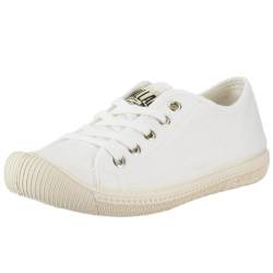 PALLADIUM Flat 42254, Damen Sneaker Schuhe, weiss, (420 WHITE 420), EU 40 von Palladium