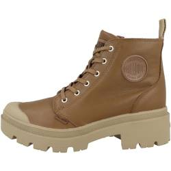 Palladium, PALLABASE LEATHER, Boots weiblich, Orange, 40, EU von Palladium