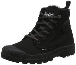 Palladium, PAMPA HI ZIP WOOL, Sneaker Boots weiblich, schwarz, 39, EU von Palladium