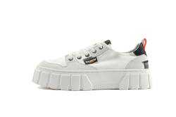 Palladium 98574-116-M Pallatower Lo - Damen Schuhe Sneaker - Star-White, Größe:38 EU von Palladium