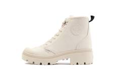 Palladium Damen Pallabase Nbk Zip Wl Outdoor boots, Weiß, 40 EU von Palladium