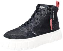 Palladium Damen Pallatower Outzip Lth Sneaker, Schwarz, 37 EU von Palladium