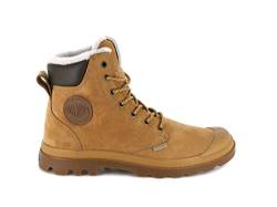 Palladium Pampa Sport Cuff WPS, Unisex-Erwachsene Stiefel & Stiefeletten, Gold (Amber Gold/Mid Gum 228), 40 EU (6 Erwachsene UK) von Palladium