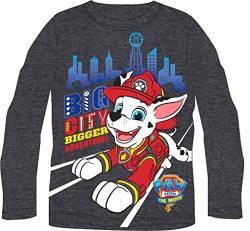 Paw Patrol Jungen Langarmshirt | Kinder Langarm Pullover (128, Mehrfarbig) von Palleon