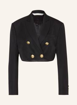 Palm Angels Cropped-Blazer schwarz von Palm Angels