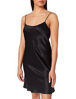 Palmers Damen Seide Silky Nights Nachthemd, Schwarz (Schwarz 900), 36 (Herstellergröße: S (36-38)) von Palmers