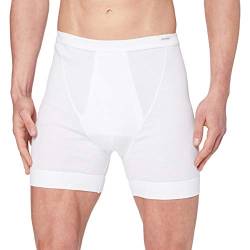 Palmers Herren Doppelripp Pants Boxershorts, Weiß (Weiss 100), X-Large von Palmers