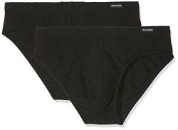 Palmers Herren Success Doppelpack Slip, Schwarz (Schwarz 900), X-Large (2er Pack) von Palmers