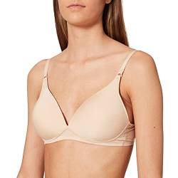 Palmers Micro Fine Push-up BH ohne Reifen, Beige (Skin 204), 80C von Palmers