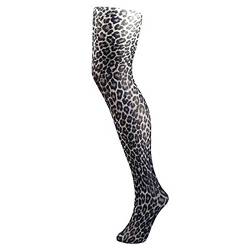 Pamela Mann Strumpfhose SMALL LEOPARD white von Pamela Mann