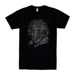 Pampling T-Shirt mit kurzen Ärmeln, aus 100% Baumwolle, Unisex Bekleidung mit originellen Motiven in 5 Größen, T-Shirt Schwarz, Modell 4LB3RT (L) von Pampling