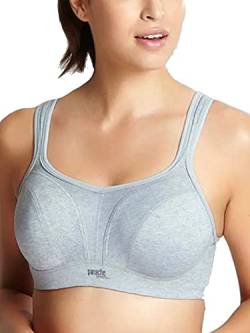 Panache Damen BH mit Bügel Sport-BHS, grau, 60G von Panache